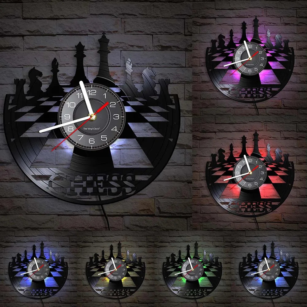 Chess Wall Clock