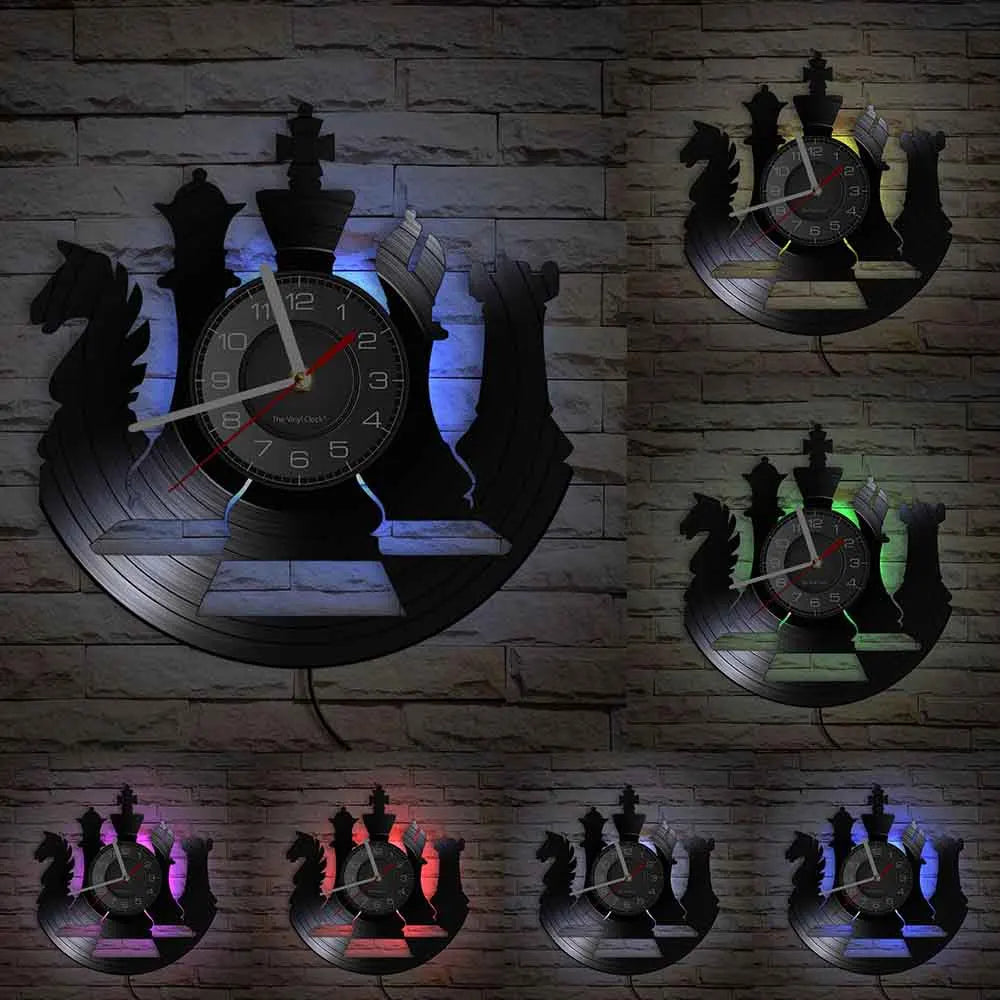Chess Wall Clock