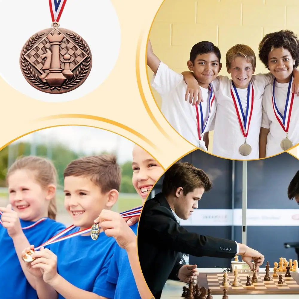 Medals For Kids Creative Gold Medals For Kids Chess Award Medals Portable Honor Roll Medals Trophy Award Prize Gift For Children