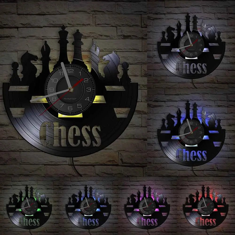 Chess Wall Clock