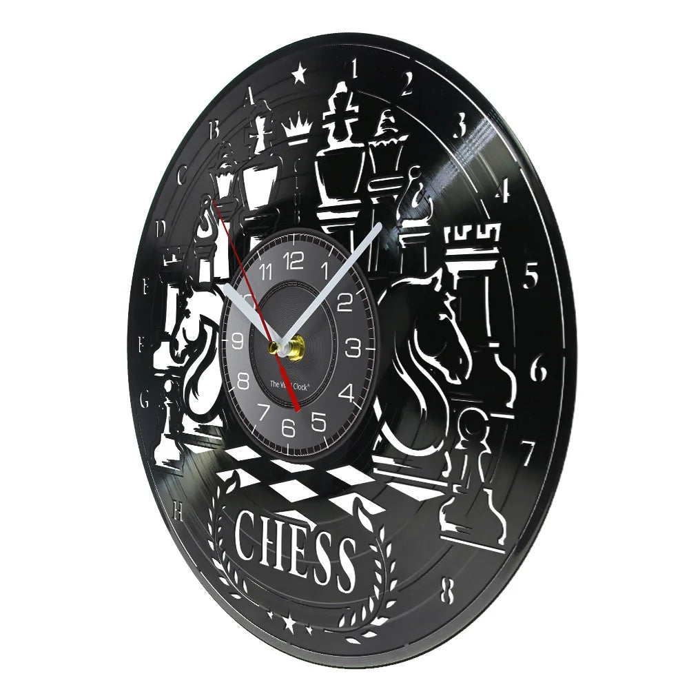 Chess Wall Clock