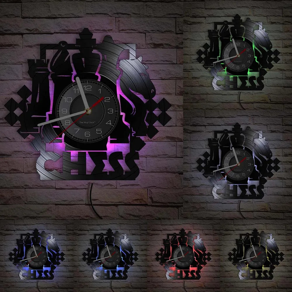 Chess Wall Clock