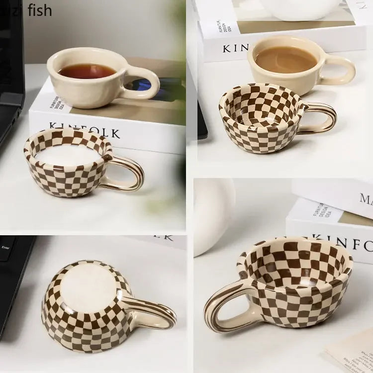 Chessboard Checkered Mug