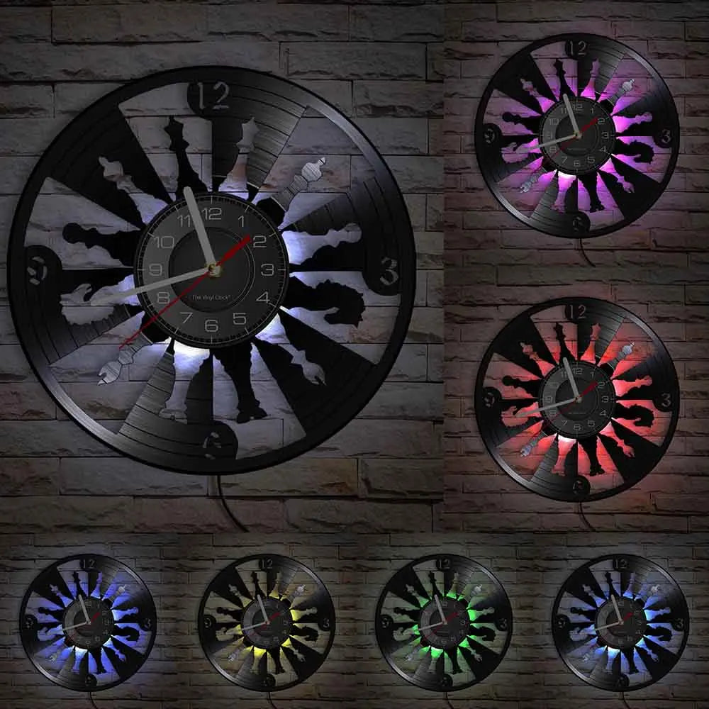 Chess Wall Clock