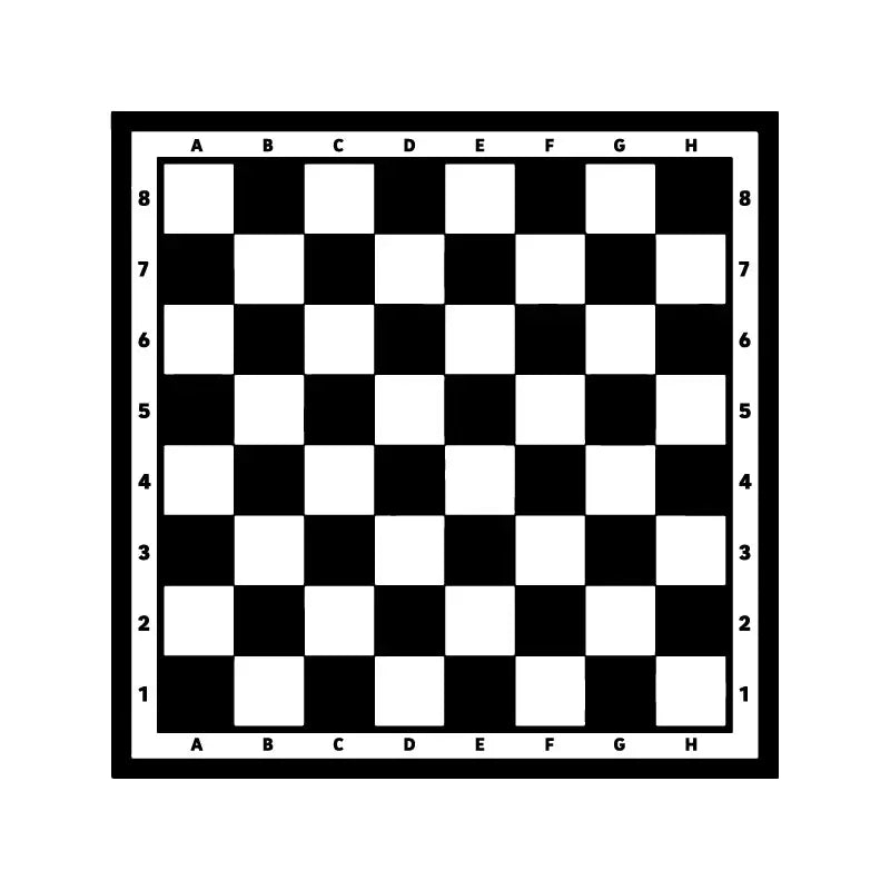 Chess and Checker Game Board Vinyl Decal, Table Sticker, Intellectual Game, Room Design Art Home Decor, Chess Player Gift Z624