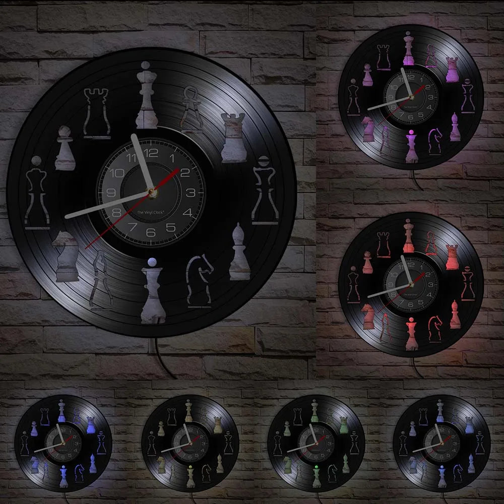 Chess Wall Clock
