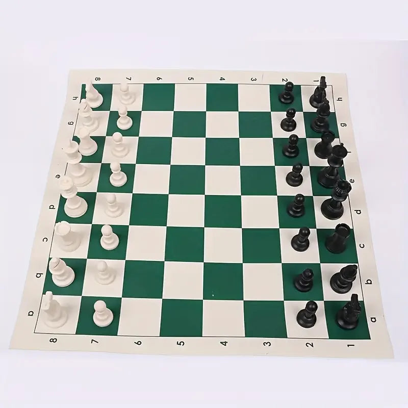 65/75/95mm Chess Pieces Set with Carrying Case Adult Children Chess Intellectual Toys Plastic Chess Championship Strategy Game