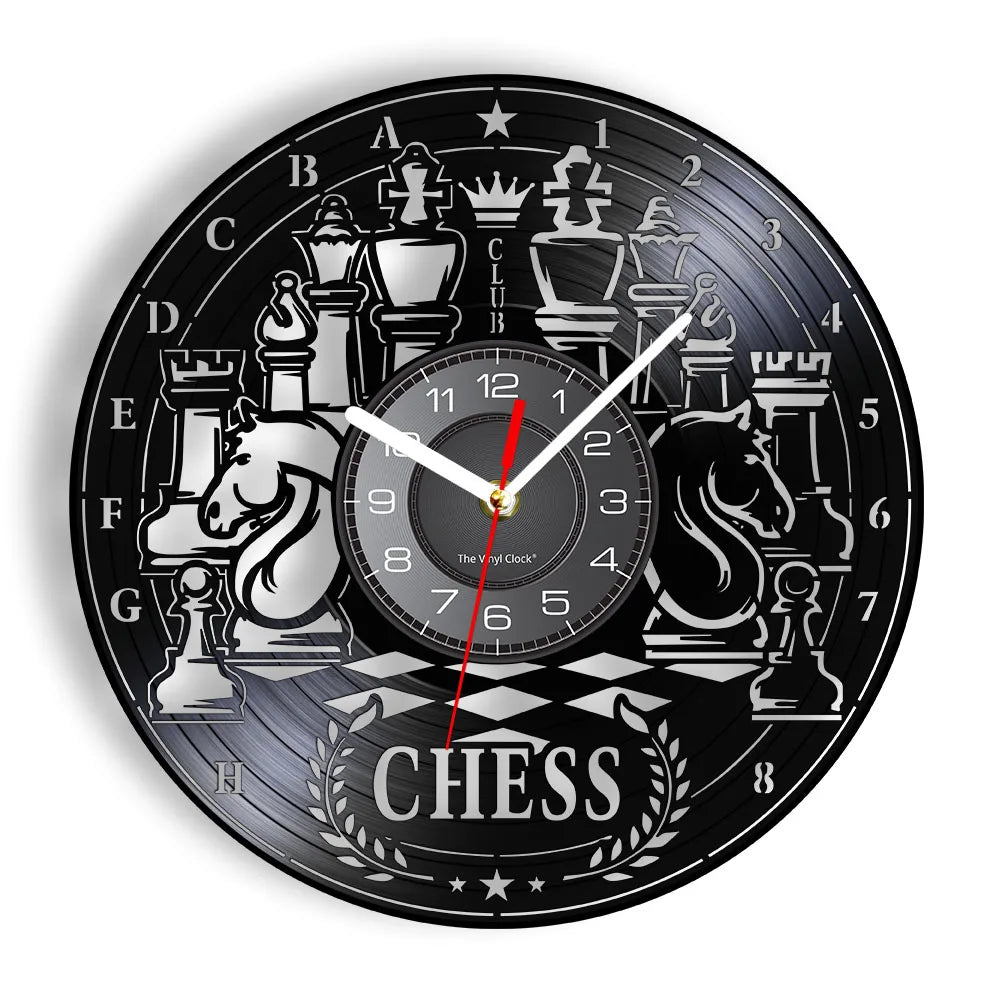 Chess Wall Clock