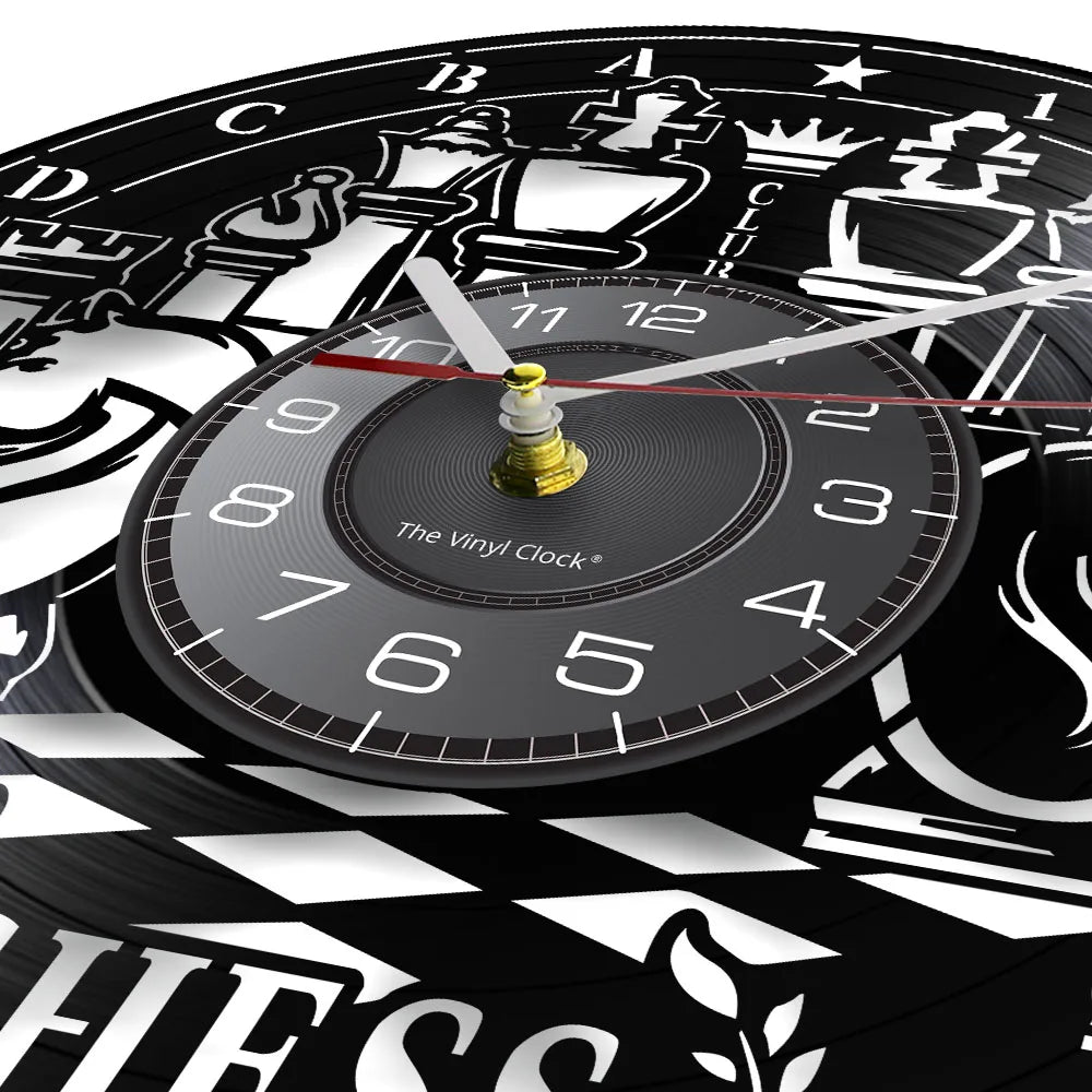 Chess Wall Clock