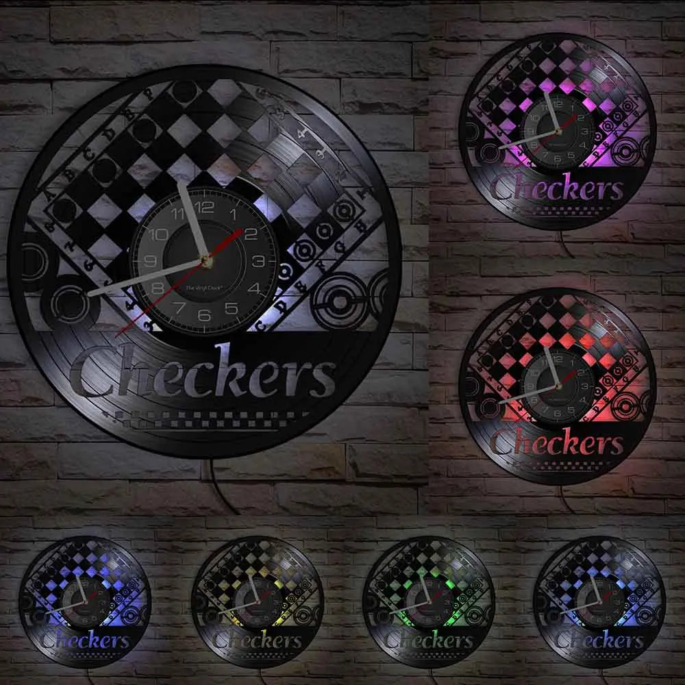 Chess Wall Clock