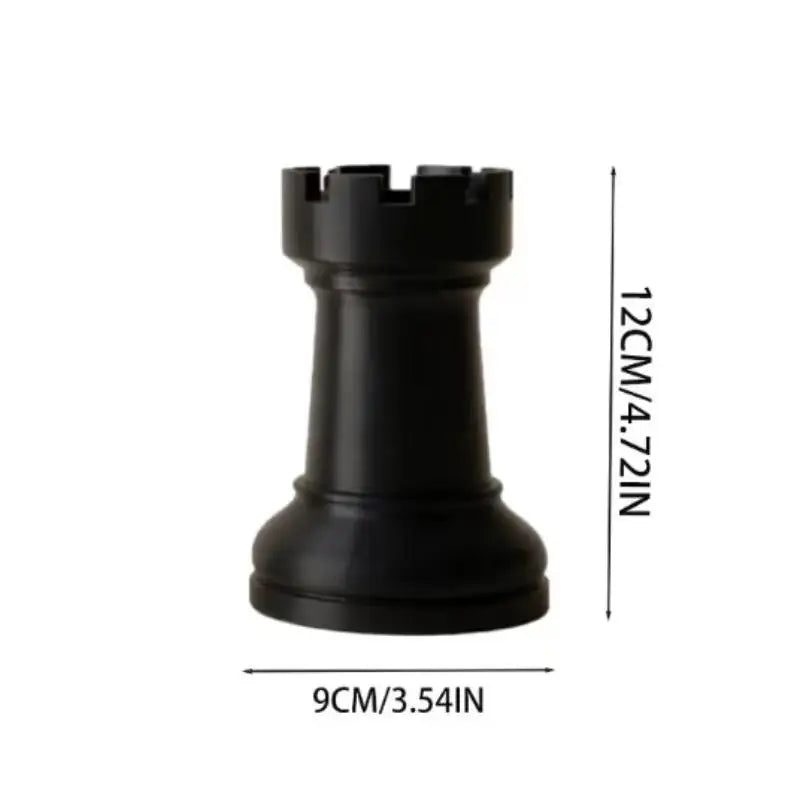 1pc Cute Plastic Chess-Shaped Pen Holder Creative Flower Vase Pencil Storage Box Multi-function Makeup Brush Storage Cup Student
