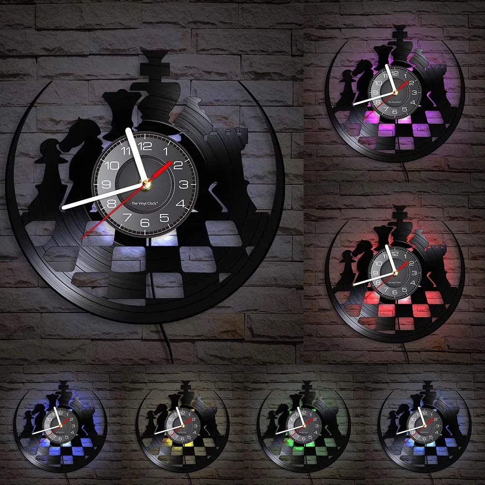 Chess Wall Clock